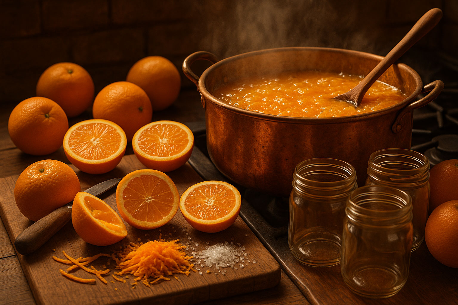 🍊 Receta sencilla de mermelada