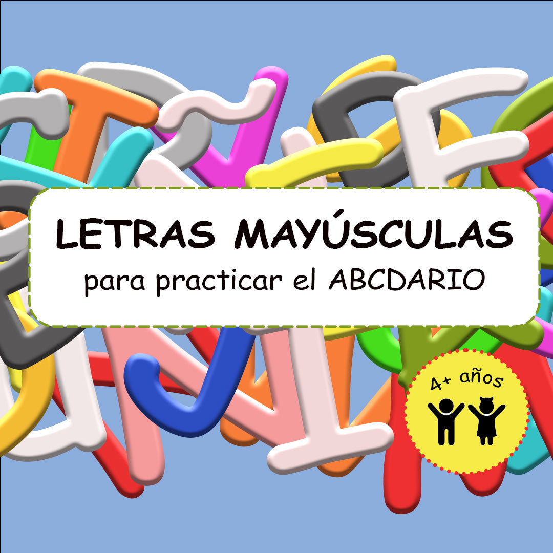 Letras mayúsculas del ABCDario